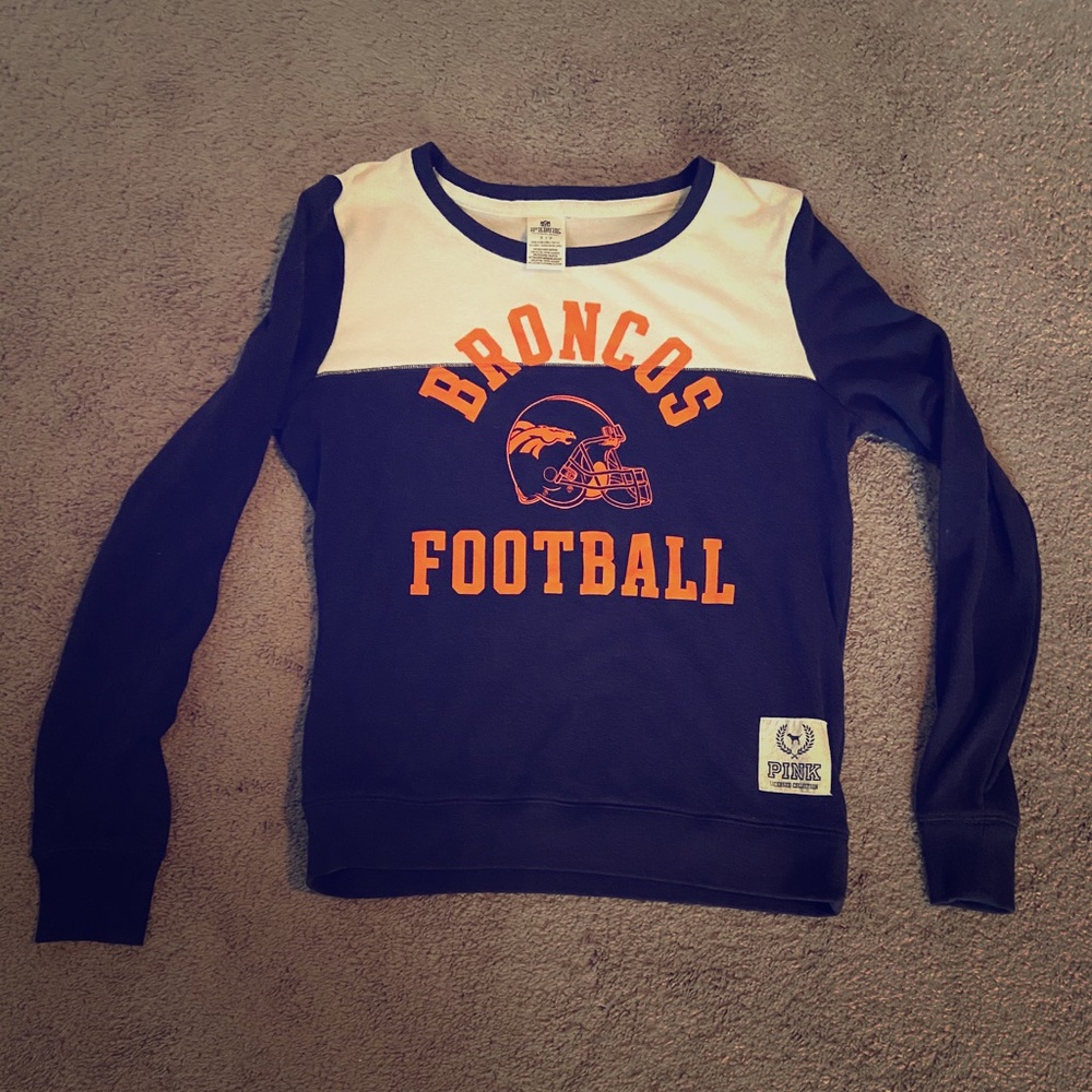 Victoria Secret Denver Broncos sweatshirt